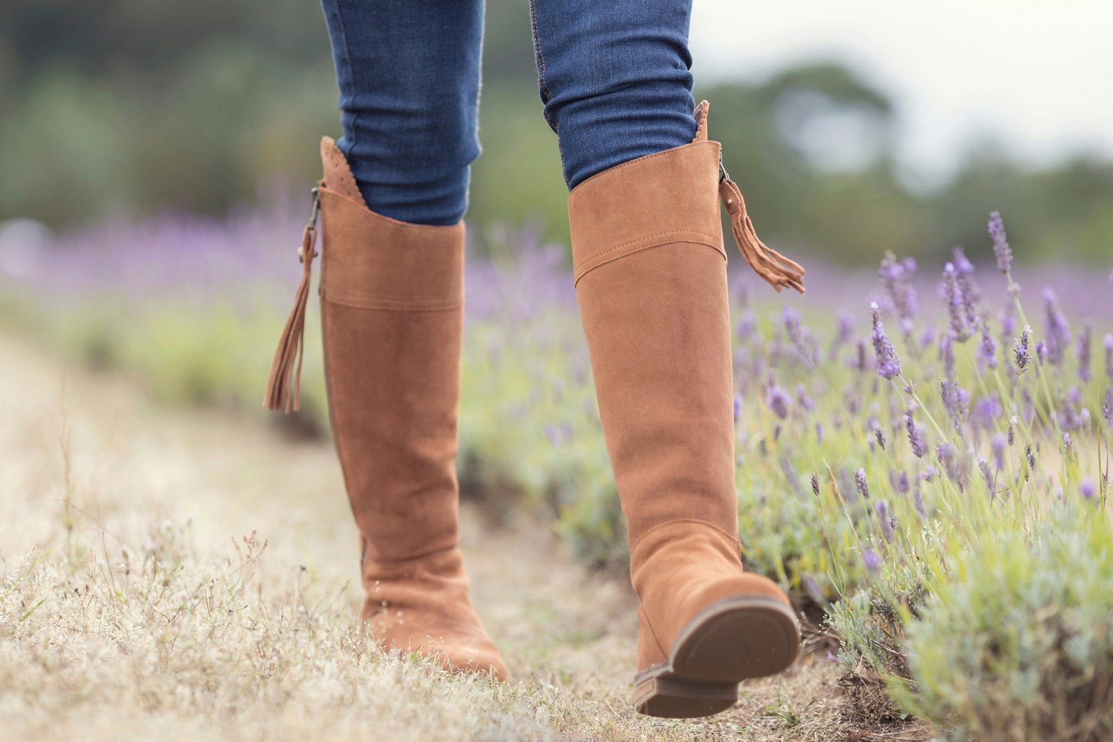Wildlederschuhe im täglichen Gebrauch